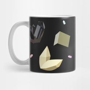 Vector Mineral Sticker Set Mug